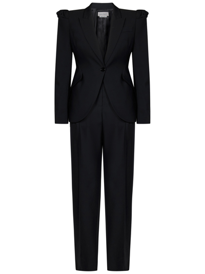 Shop Alexander Mcqueen Suit In Black