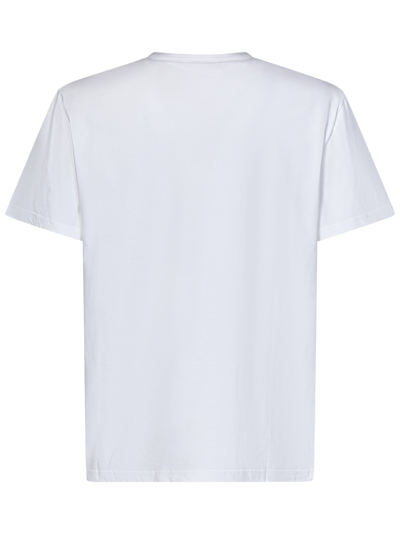 Shop Alexander Mcqueen Dragonfly Skull T-shirt In White