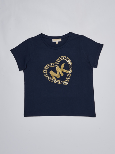 Shop Michael Kors T-shirt T-shirt In Blu