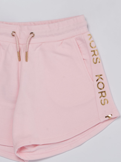 Shop Michael Kors Shorts Shorts In Rosa Chiaro