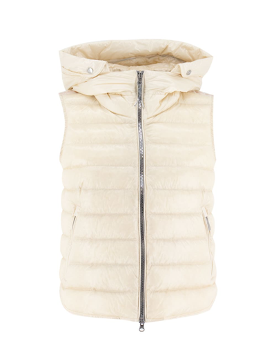 Shop Parajumpers Down Jacket In Moonbeam