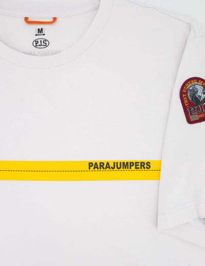 Shop Parajumpers T-shirt In Cloud
