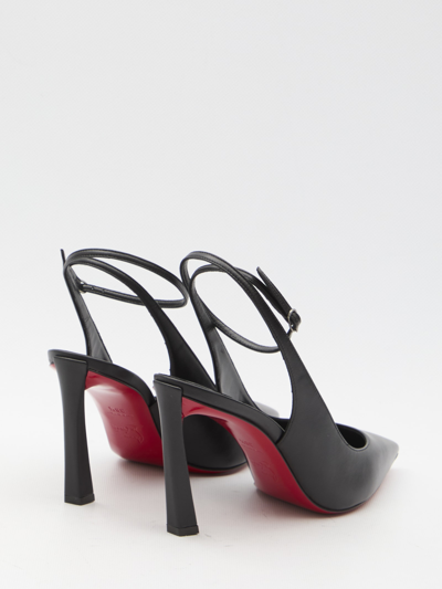 Shop Christian Louboutin Condora Sling 85 Pumps In Black