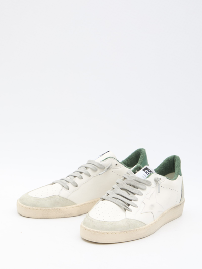 Shop Golden Goose Ball-star Sneakers In White