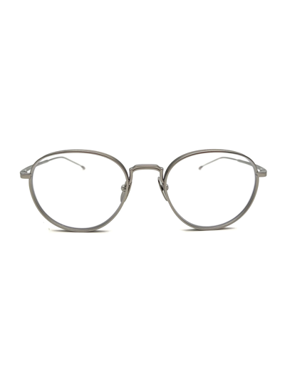 Shop Thom Browne Ueo119a/g0001 Eyewear In Med Grey