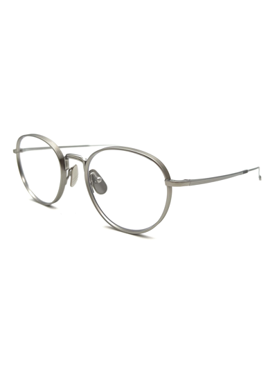 Shop Thom Browne Ueo119a/g0001 Eyewear In Med Grey