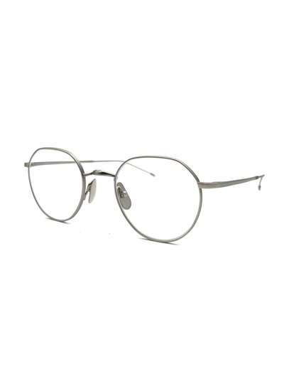 Shop Thom Browne Ueo914a/g0001 Eyewear In Med Grey