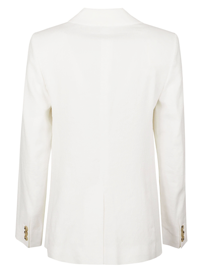 Shop Vince Single-buttoned Blazer In White