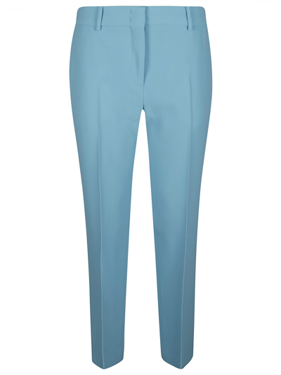 Shop Ermanno Scervino Concealed Trousers In Azure