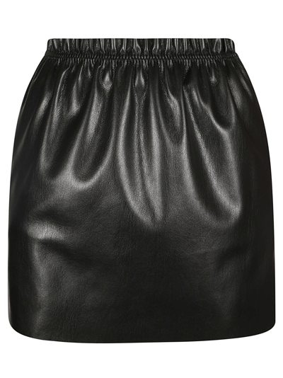 Shop Philosophy Di Lorenzo Serafini Ribbed Waist Skirt In Black