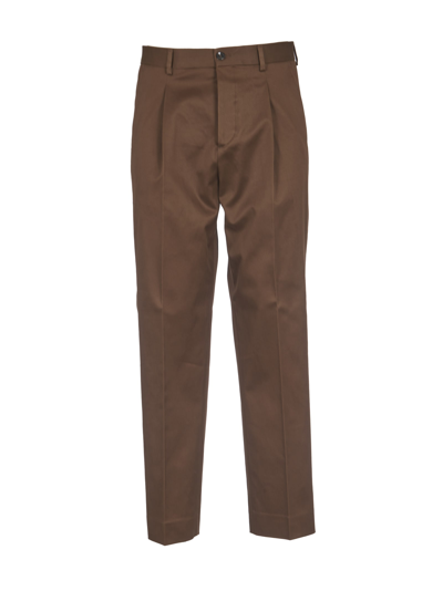 Shop Be Able Sandy Trousers In Tabacco
