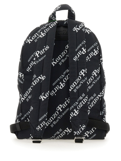 Shop Kenzo Backpack Gram In Nero