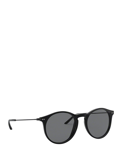 Shop Giorgio Armani Ar8121 Black Sunglasses