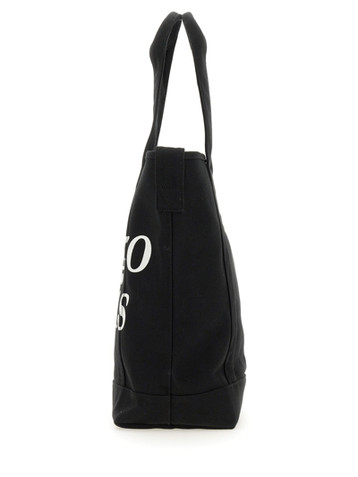 Shop Kenzo Bag With Logo In Nero