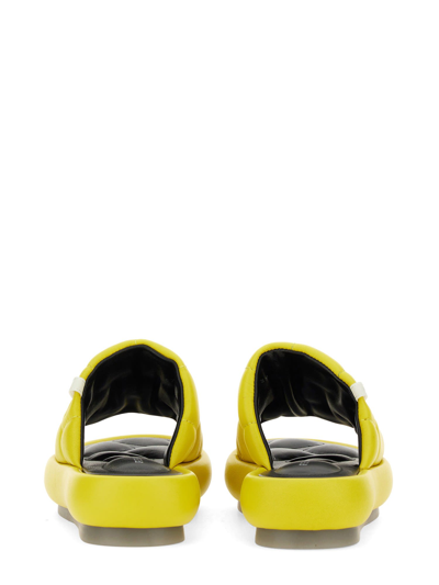 Premiata Nappa Sandal In Giallo