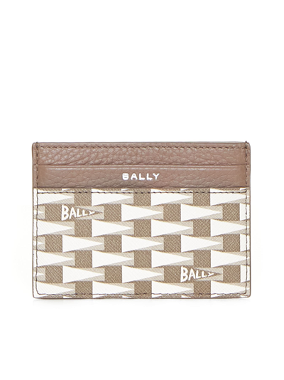 Shop Bally Wallet In Multi Deep Sepia+pal