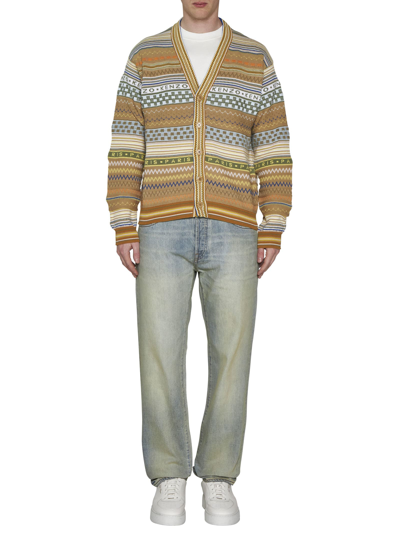 Shop Kenzo Cardigan In Multicolor