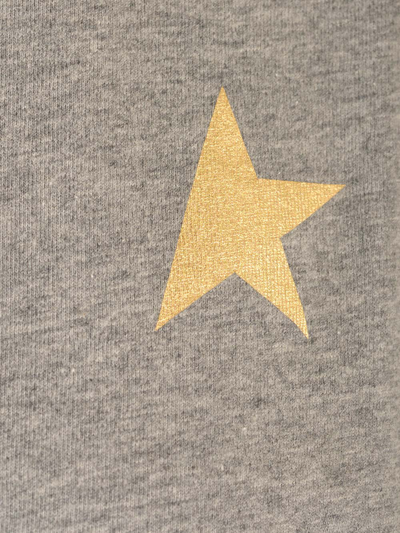 Shop Golden Goose Star T-shirt In Grey