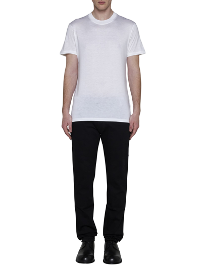 Shop Pt01 T-shirt In Bianco