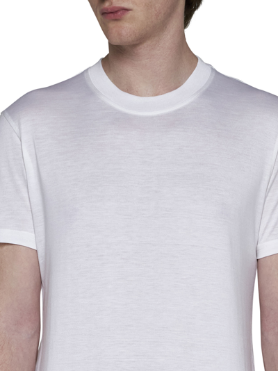 Shop Pt01 T-shirt In Bianco