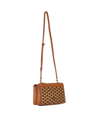 Shop Bally Shoulder Bag In Multideserto+oro