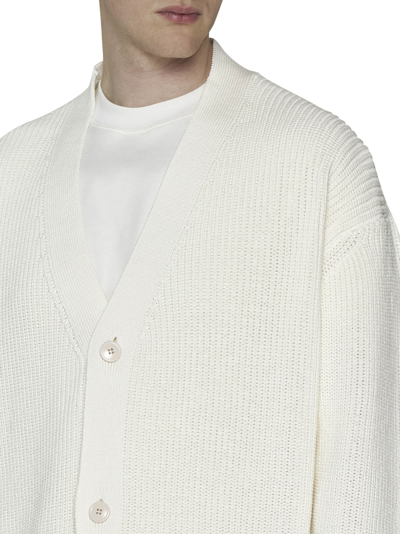 Shop Lardini Sweater In Bianco