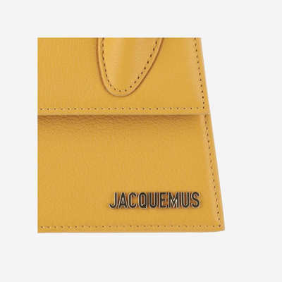 Shop Jacquemus Le Chiquito Moyen Bag In Ochre