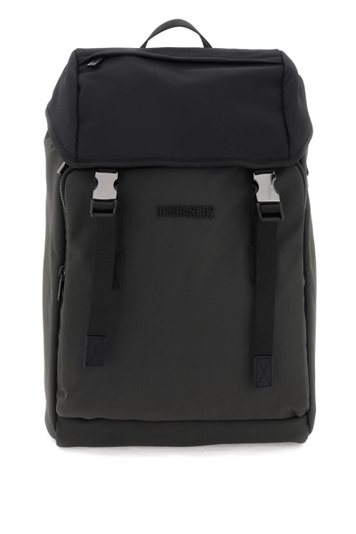 Shop Dsquared2 Urban Backpack In Black,grey