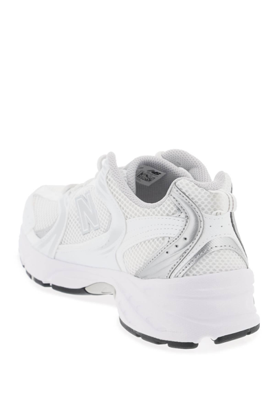 Shop New Balance 530 Sneakers In Silver,white
