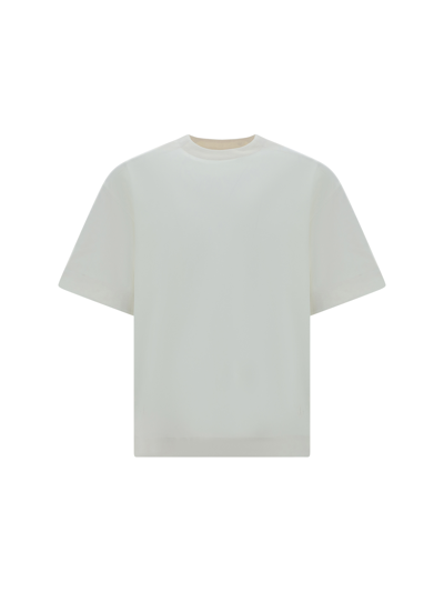 Shop Jil Sander T-shirt In 100
