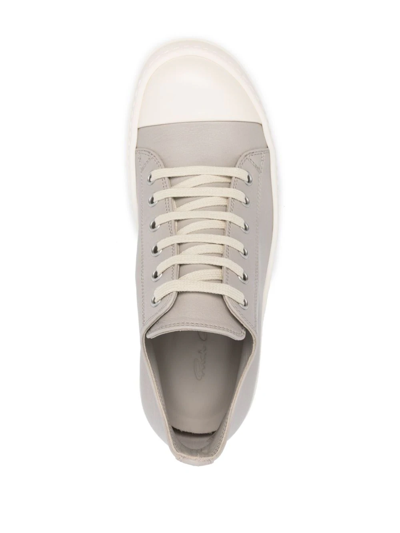 Shop Rick Owens Sneakers Lido In Grey