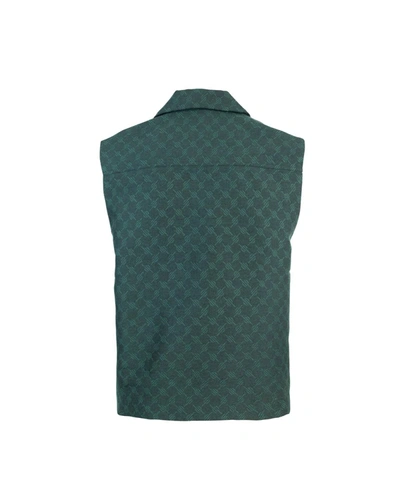 Shop Daily Paper Waistcoat In Green