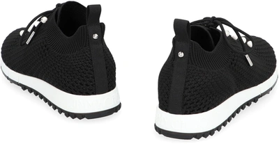 Jimmy Choo 'knitted Sneakers With Sequins - In Black