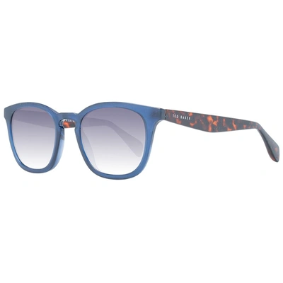 Shop Ted Baker Men Men's Sunglasses In Blue