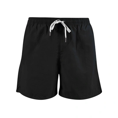 Shop Yes Zee Polyester Men's Swimwear In Black