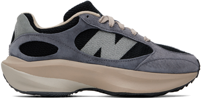 Shop New Balance Gray & Black Wrpd Sneakers In Magnet