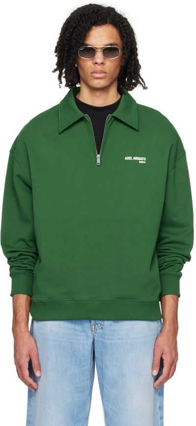 Shop Axel Arigato Green Remi Sweatshirt