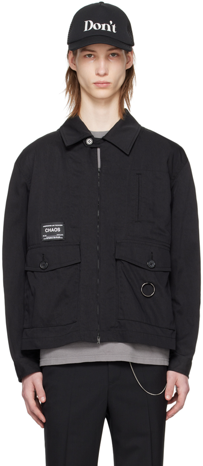 Shop Undercover Black Zip Jacket