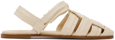 Shop Hereu Off-white Bena Sandals In Ivory