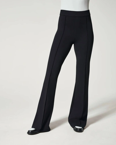 Shop Spanx The Perfect Pant Hi-rise Flare In Classic Black