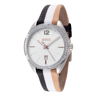 Shop Hugo Boss Women's Felina 30.2mm Quartz Watch In Multi