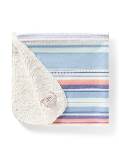 Shop Faherty Organic Cotton Baby Blanket In Island Sunrise