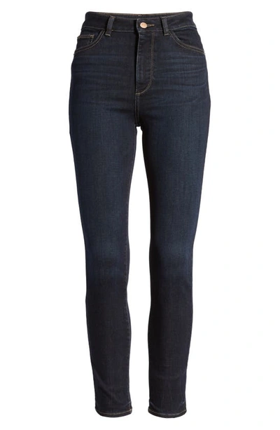 Shop Dl1961 Instasculpt Farrow High Waist Ankle Skinny Jeans In Willoughby