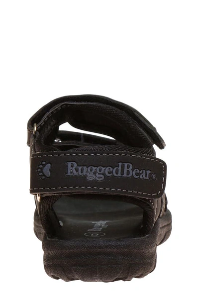 Shop Rugged Bear Kids' Open Toe Sport Sandal In Black