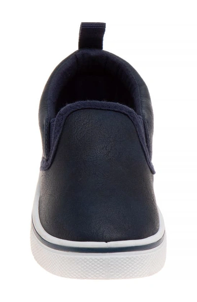 Shop Beverly Hills Polo Club Kids' Perforated Sneaker In Navy