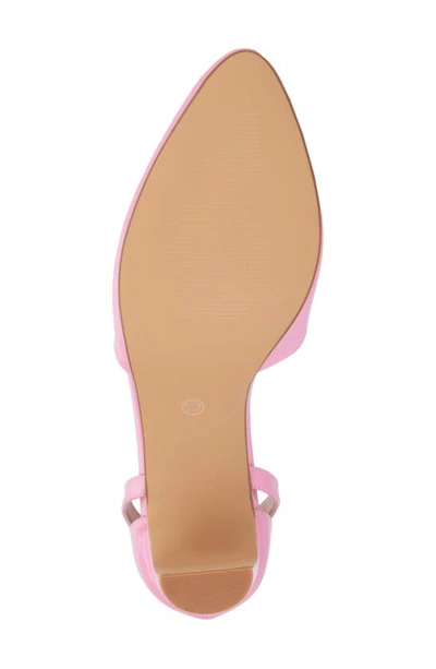 Shop Fashion To Figure Haisley Ankle Strap Pump In Pink
