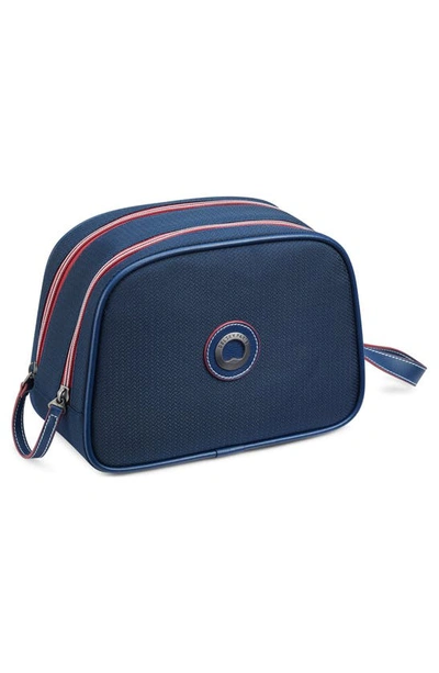 Shop Delsey Chatelet Air 2.0 Toiletry Bag In Blue