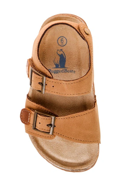 Shop Rugged Bear Kids' Buckle Sandal In Tan