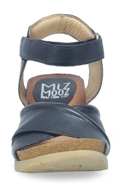 Miz Mooz Sofie Wedge Sandal In Black