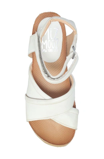 Shop Miz Mooz Sofie Wedge Sandal In Linen